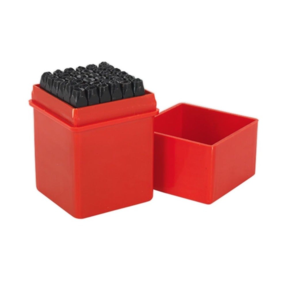 Sealey AK9296 Letter & Number Punch Set 36pc 4mm