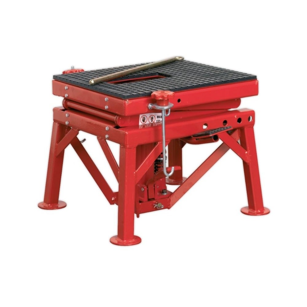 Sealey MC135 Hydraulic Motorcycle Lift Off-Road/Trials Bikes 135kg