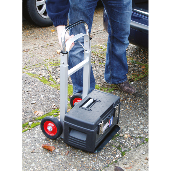 Sealey CST980 Sack Truck Folding Aluminium 90kg Capacity