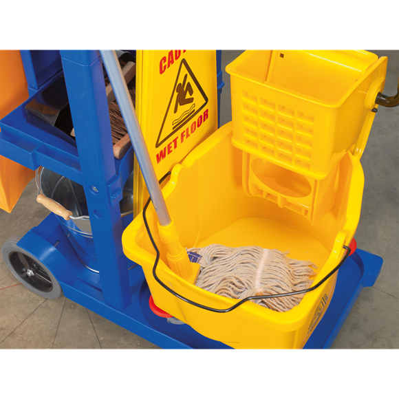 Sealey BM30 Janitorial Trolley
