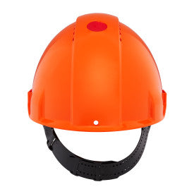 3M PELTOR G3000 Safety Helmet with Uvicator Sensor, Pinlock, Ventilated, Orange, G3000CUV-OR