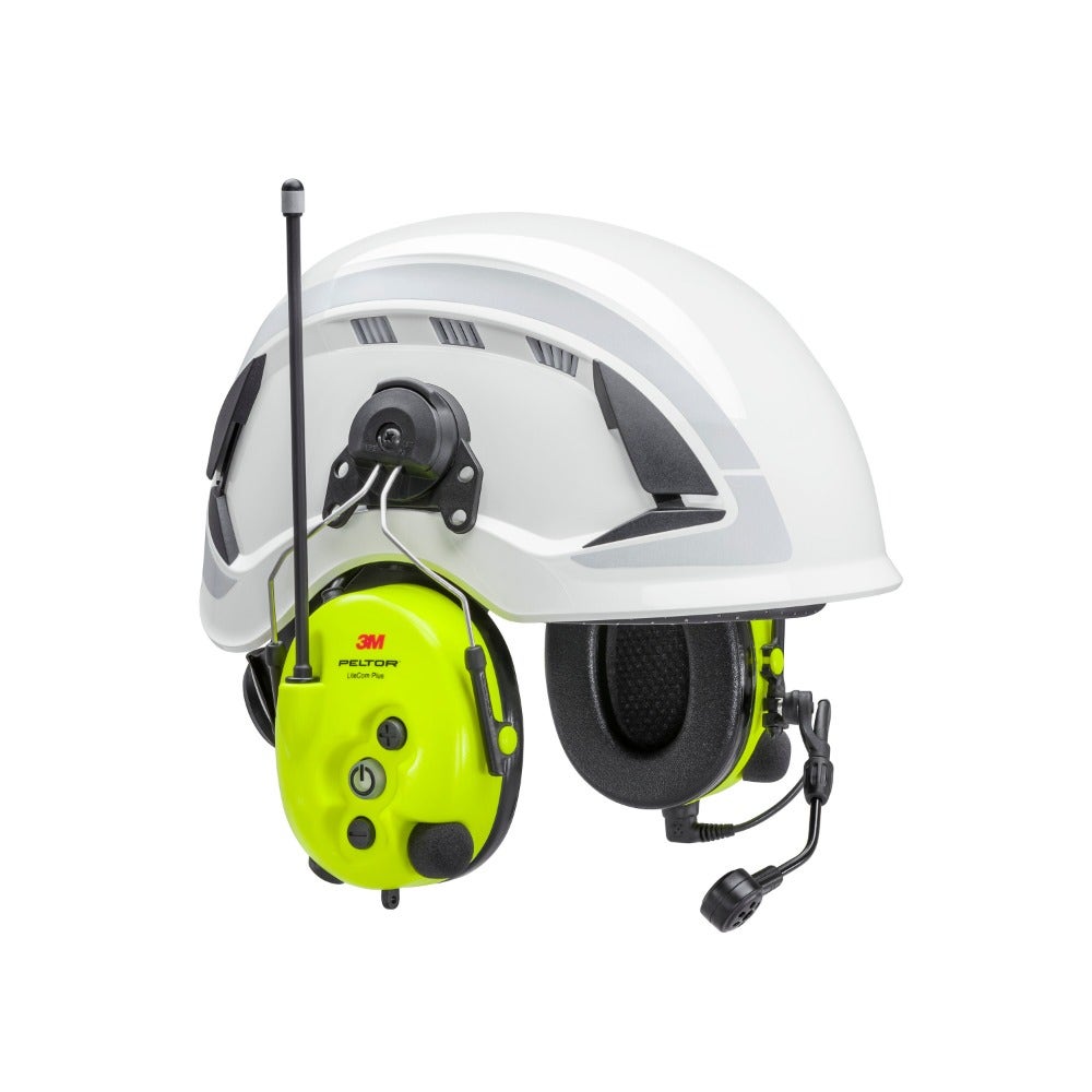 3M PELTOR LiteCom Plus, 33dB, Helmet Mounted, MT73H7P3E4410EU
