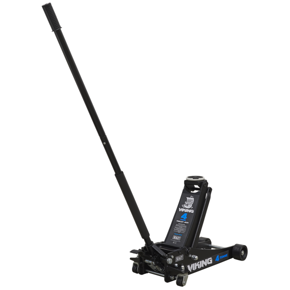 Sealey 4040TB Viking Low Profile Professional Trolley Jack with Rocket Lift 4 Tonne