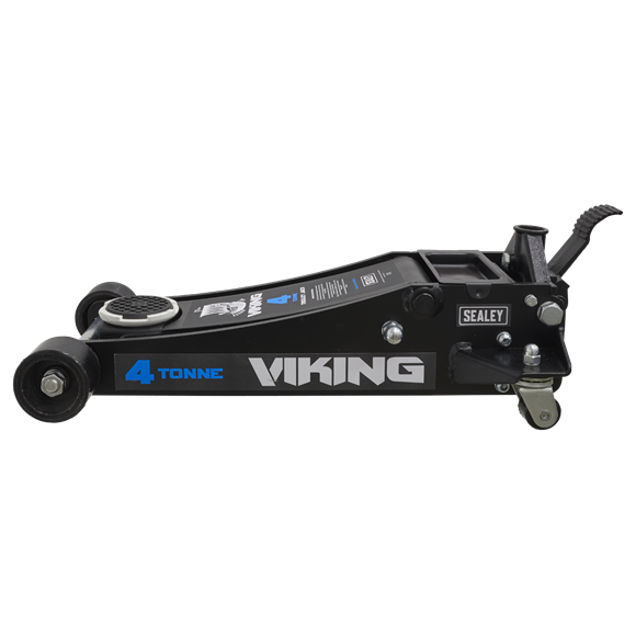 Sealey 4040TB Viking Low Profile Professional Trolley Jack with Rocket Lift 4 Tonne