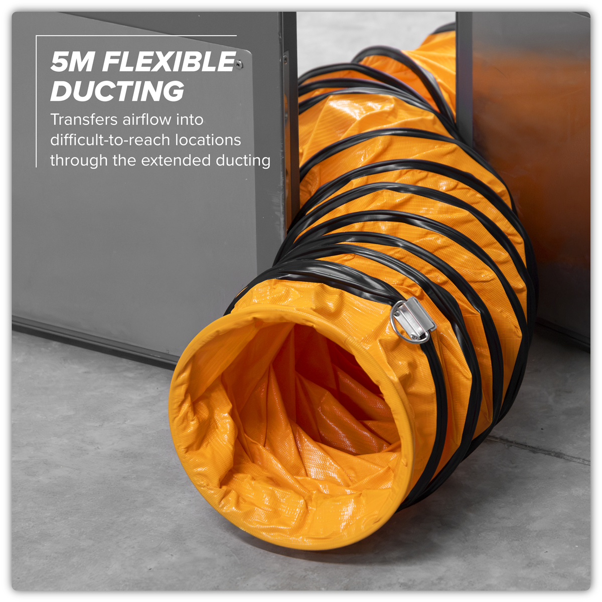 Sealey VEN300AK1 Flexible Ducting 300mm 5m
