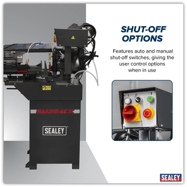 Sealey SM354CE Industrial Power Bandsaw 210mm