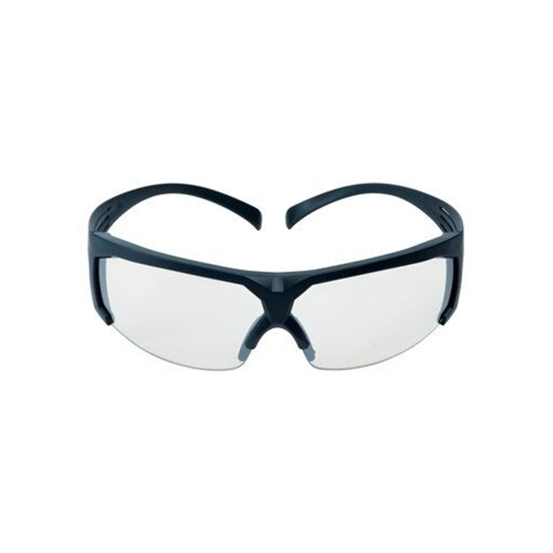 3M SecureFit Safety Glasses, Grey frame, Anti-Scratch, I/O Mirror Lens (Case of 20)