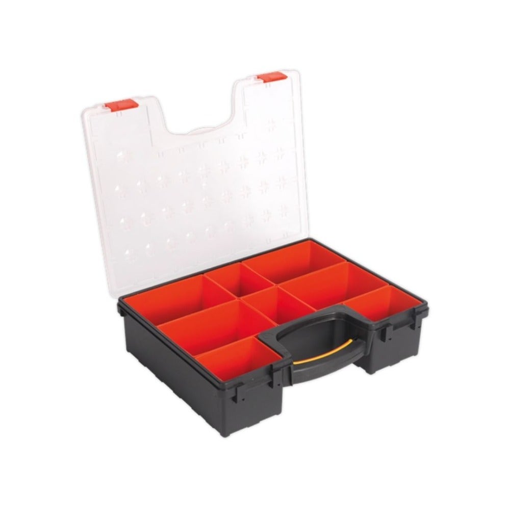 Sealey APAS3R Parts Storage Case with 8 Removable Compartments