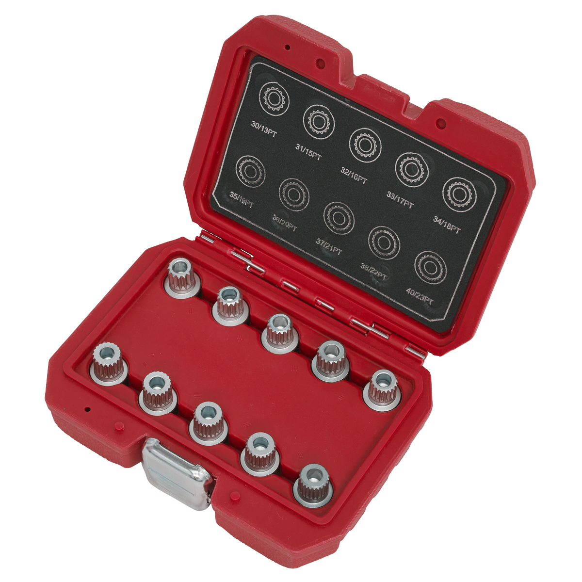 Sealey SX208 Locking Wheel Nut Key Set 10pc - BMW & Mini