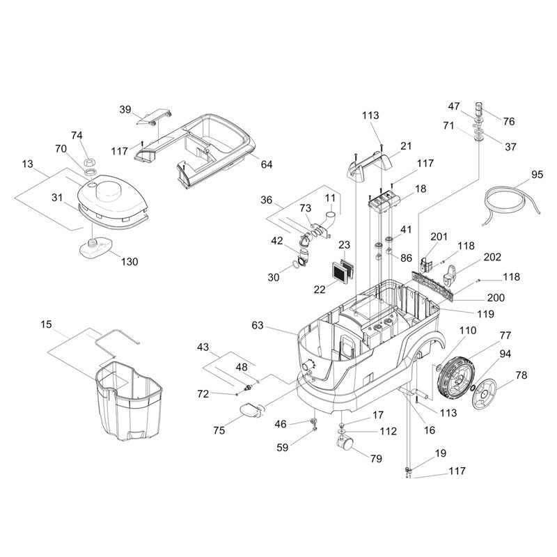 Karcher 6435039 Castor
