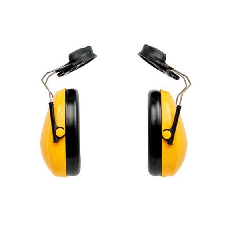 3M PELTOR Optime I Ear Defenders, 26 dB, Yellow, Helmet Mounted attachment, H510P3B-405-GU