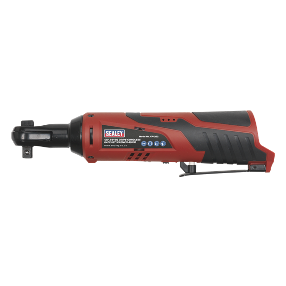 Sealey CP1202 Cordless Ratchet Wrench 3/8"Sq Drive 12V Lithium-ion - Body Only