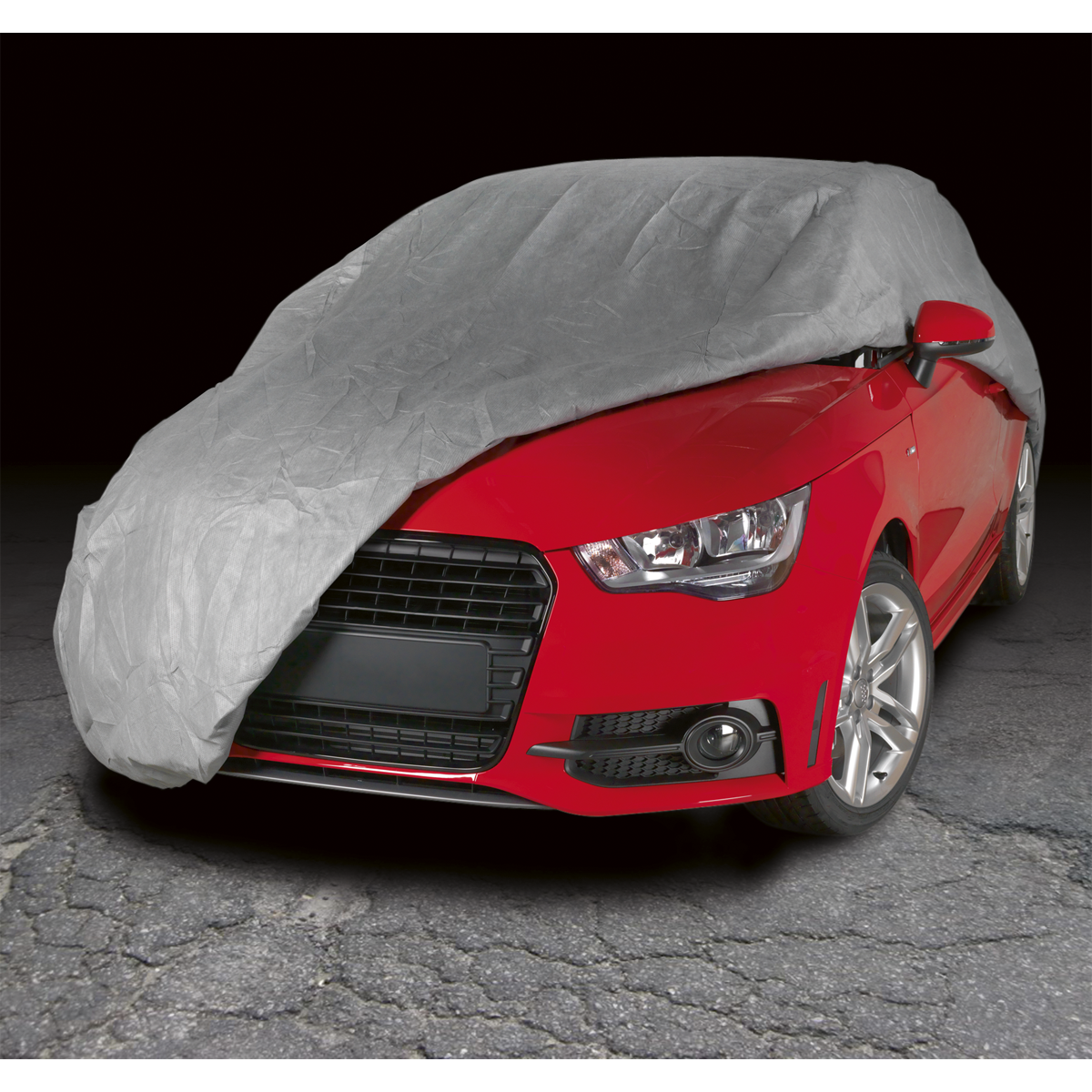 Sealey SCCM All Seasons Car Cover 3-Layer - Medium