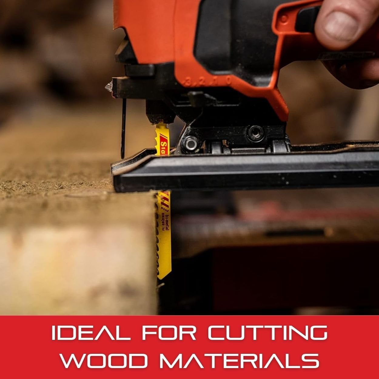 Starrett Assorted Wood Cutting Jigsaw Blade Set BU1 (5Ocs)