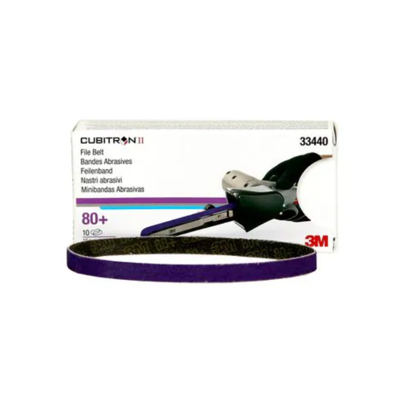 3M Cubitron II File Belt 786F, 20 mm x 520 mm, 60+ (Pack of 10)