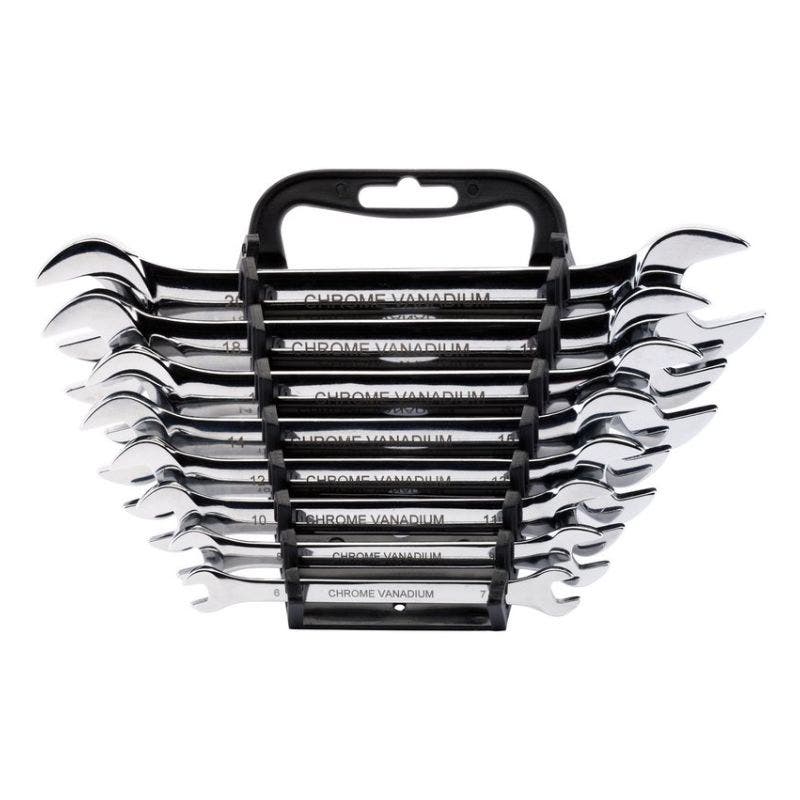 Draper 64609 Open End Spanner Set Metric 8pc Double Ended
