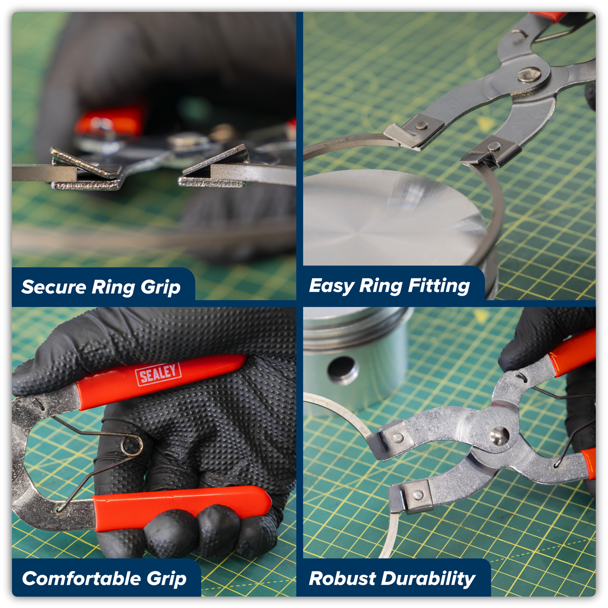 Sealey VS164 Piston Ring Pliers 1.2-5mm Capacity