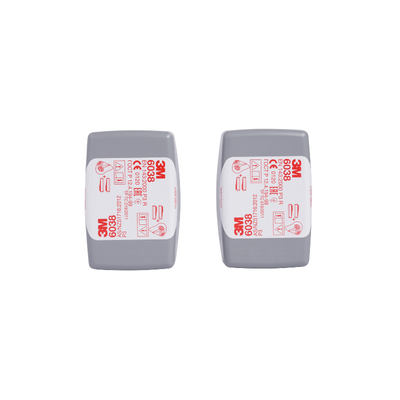 3M 6038 Particulate Filters, P3 R, Pair