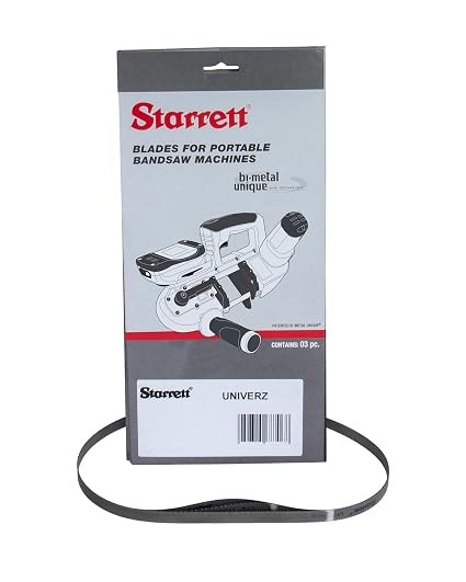 Starrett 835x13x0.35mm 10-14TPI Bandsaw Blade UNZ13A10148353 Pack of 3 blades