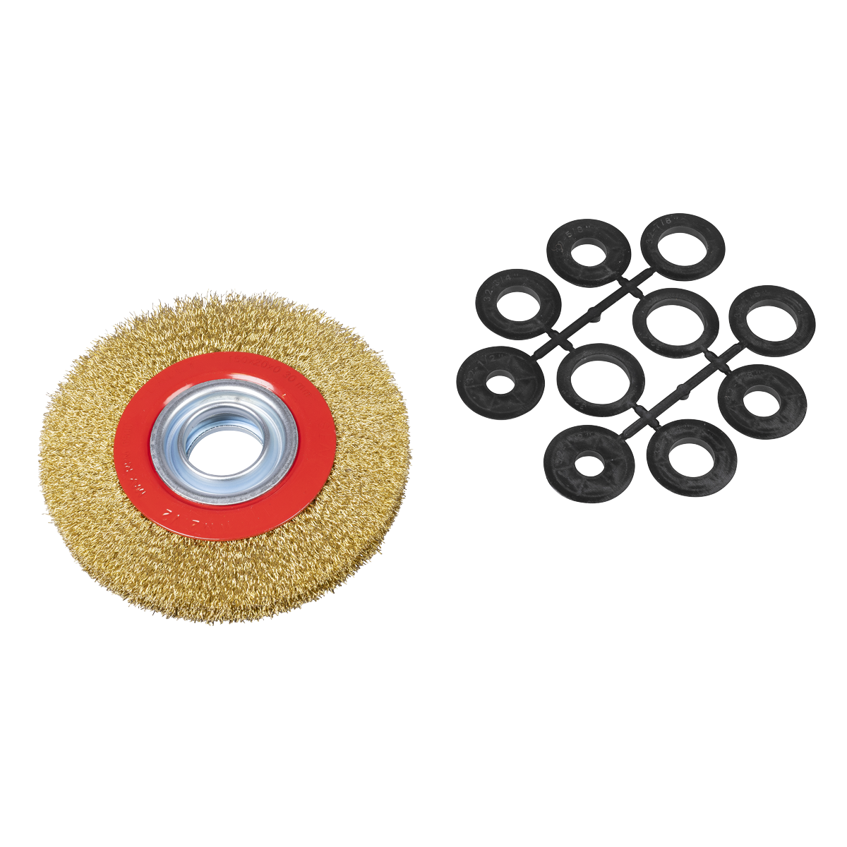 Sealey BG150/WW2 Wire Wheel 150 x 20mm 32mm Bore Wide