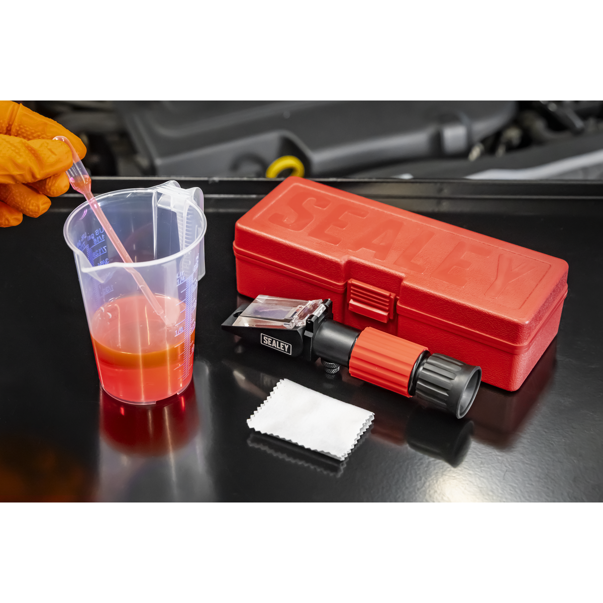 Sealey VS005 Refractometer Antifreeze/Battery Fluid/Screenwash