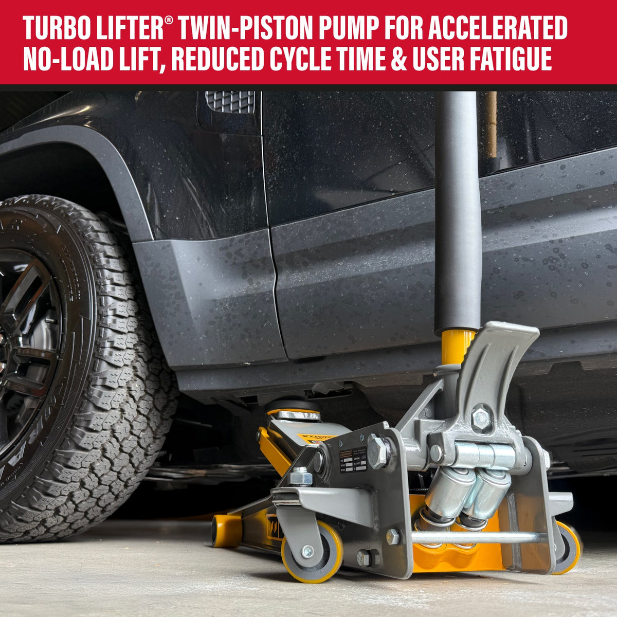 SIP 09712 WINNTEC +SERIES 2 Ton Low-Profile Trolley Jack