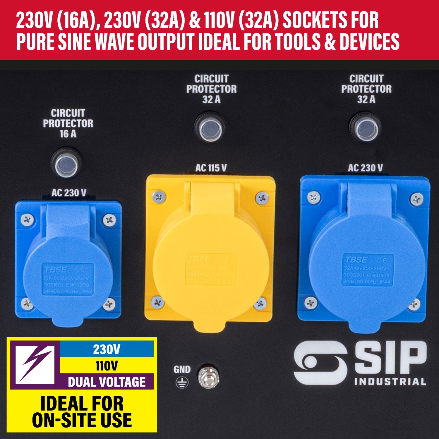SIP 25405 MEDUSA ISG8800 Digital Inverter Generator