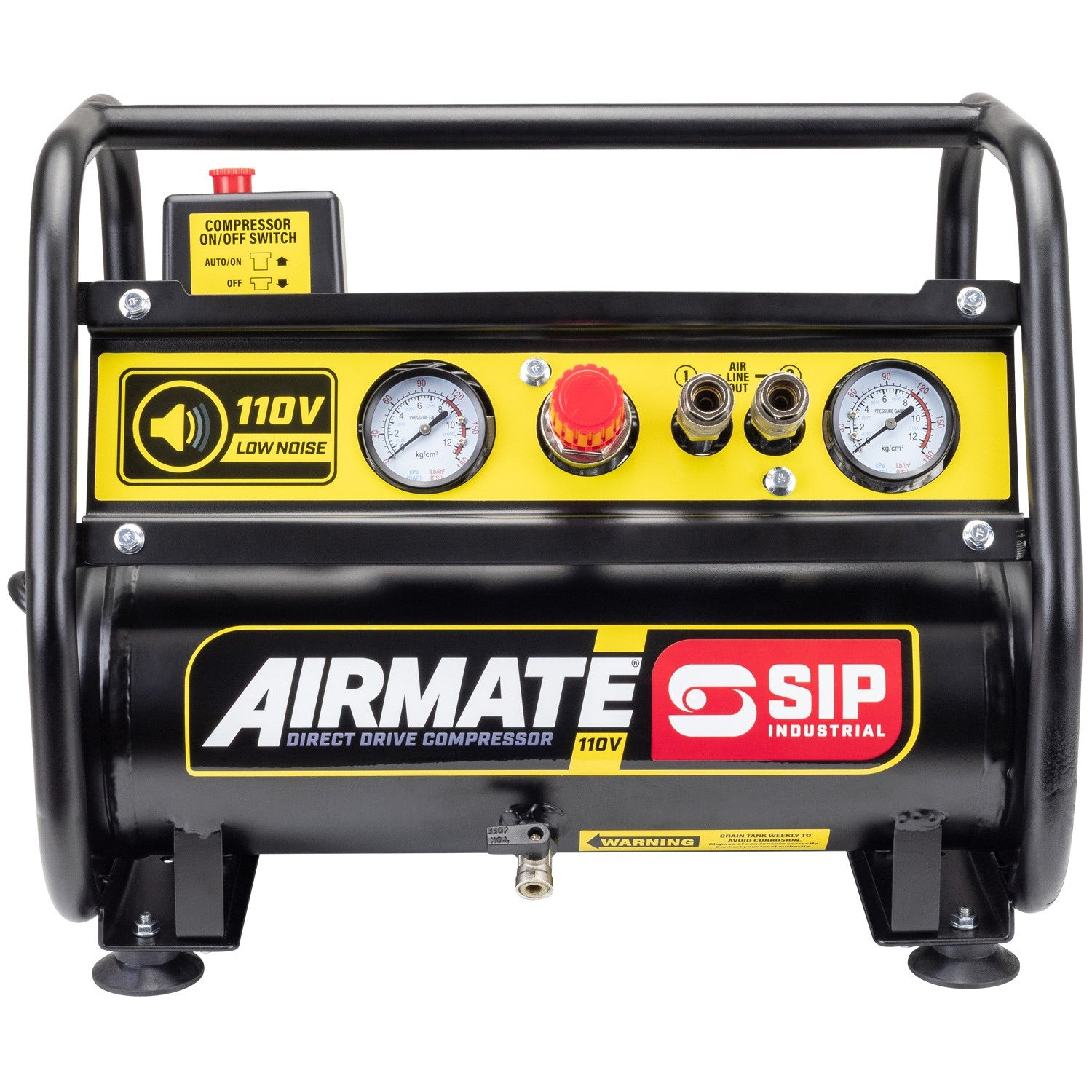 SIP 05870 110V 6L Low Noise Direct Drive Compressor
