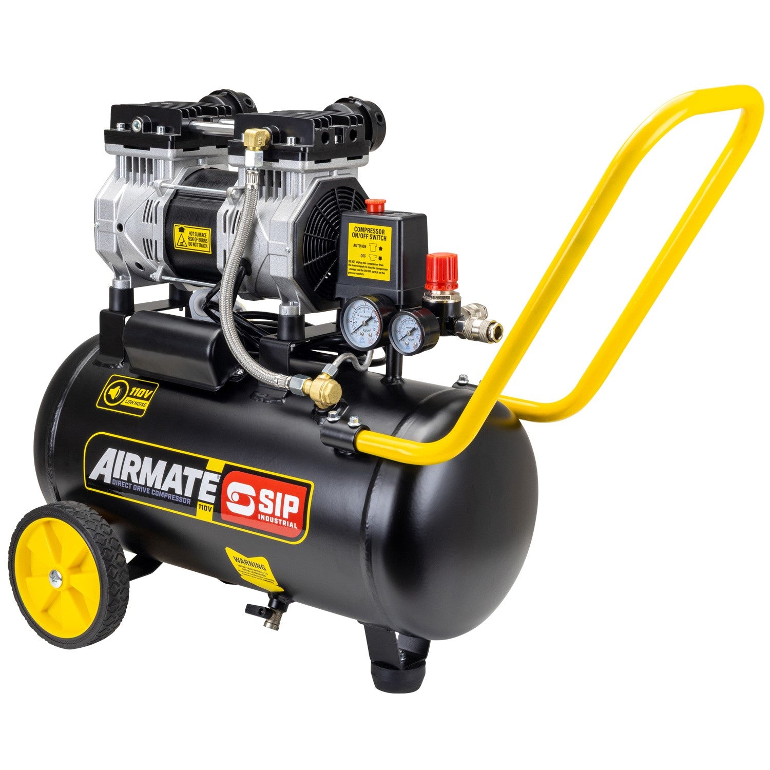 SIP 05871 110V 24L Low Noise Direct Drive Compressor