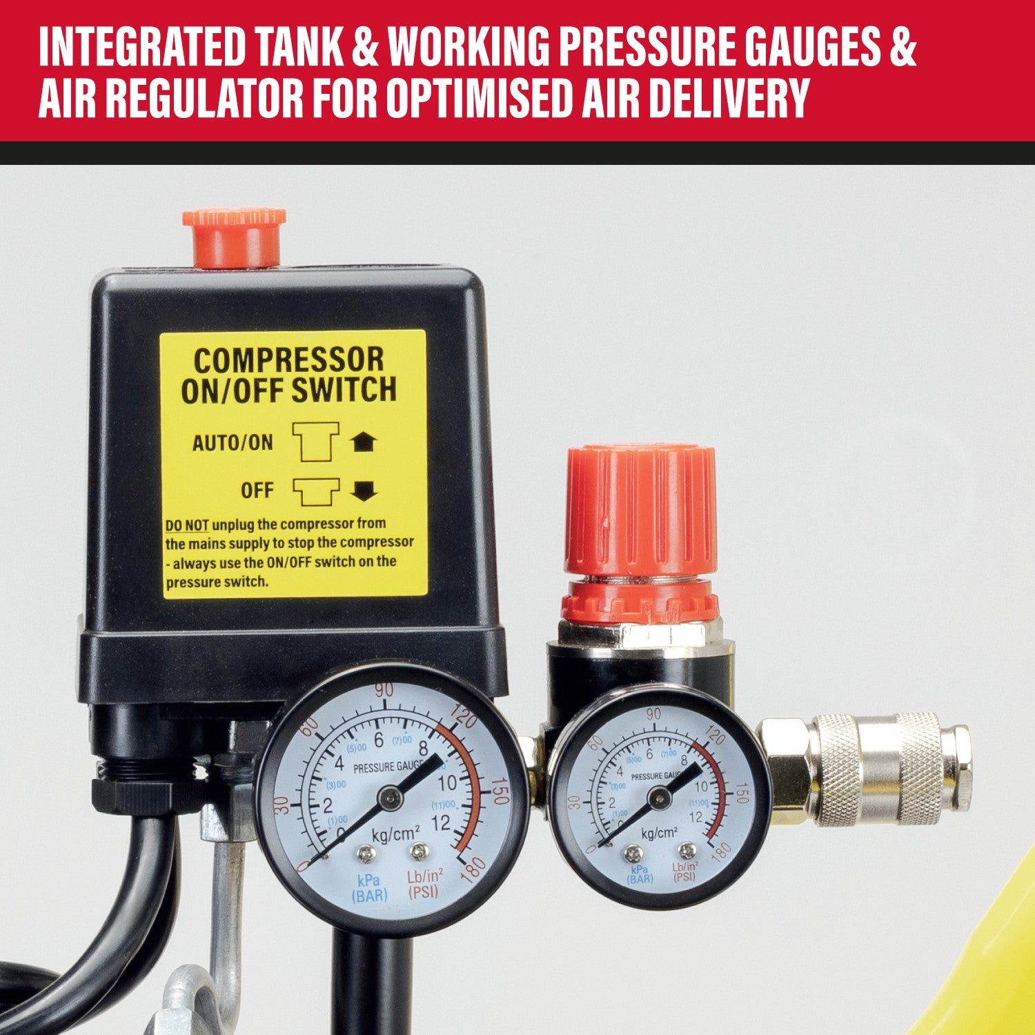 SIP 05872 110V 50L Low Noise Direct Drive Compressor