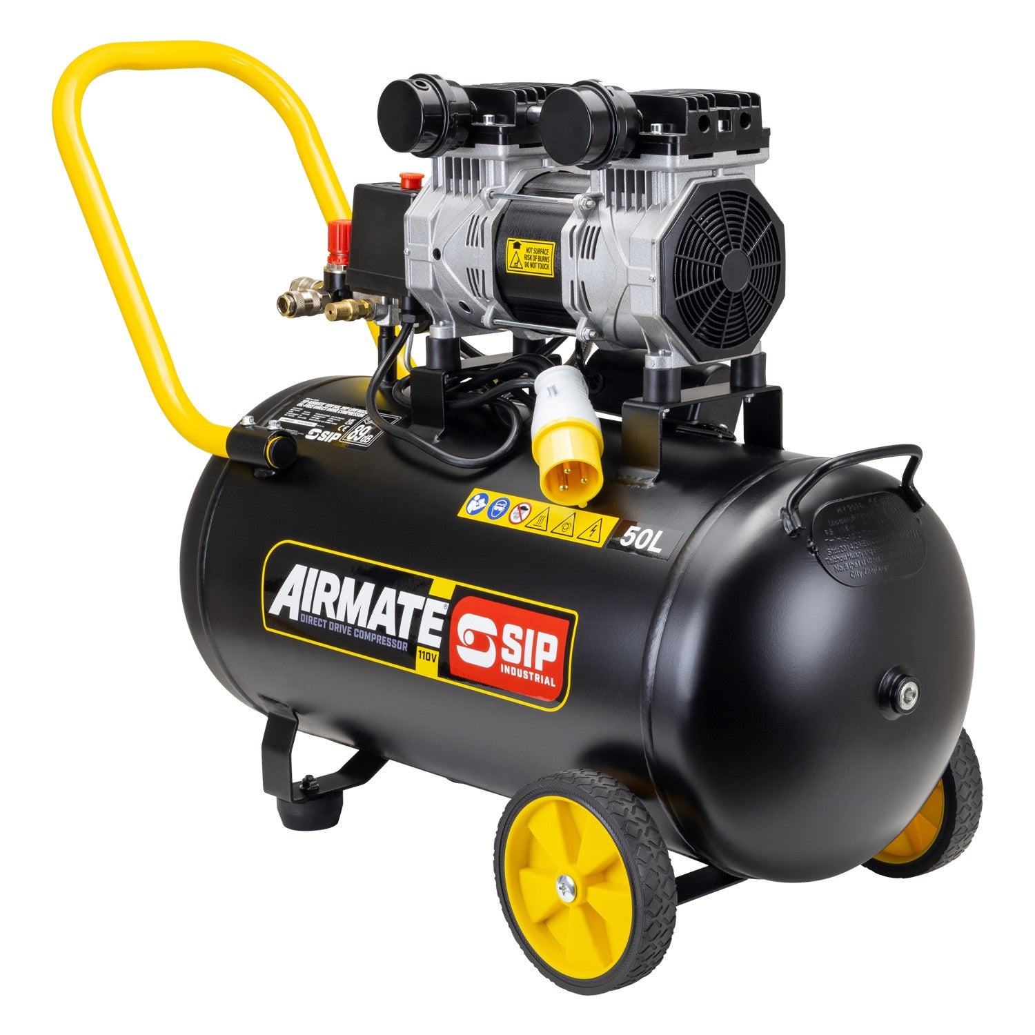 SIP 05872 110V 50L Low Noise Direct Drive Compressor