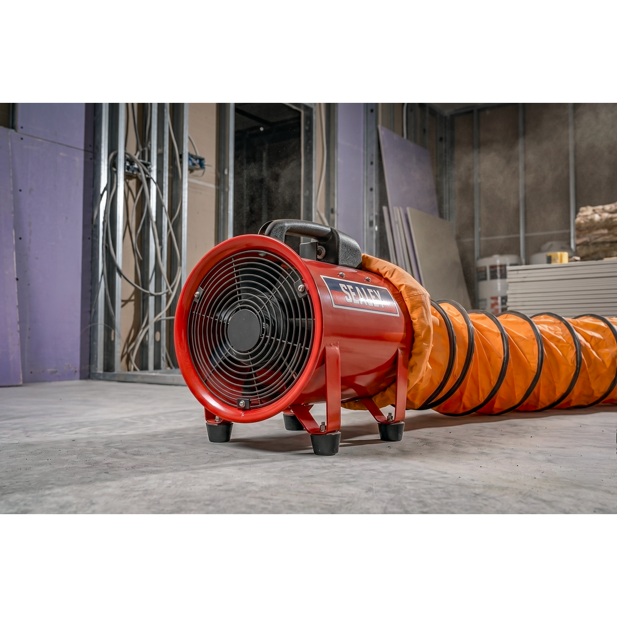 Sealey VEN200 Portable Ventilator 200mm with 5m Ducting