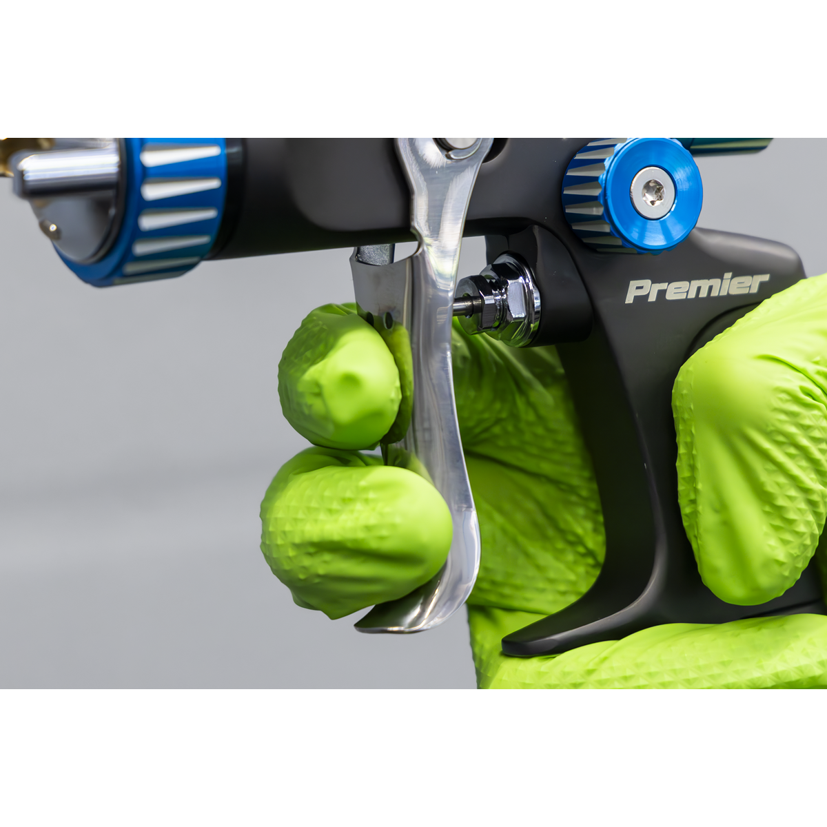 Sealey SP01 SP Gravity Feed Spray Gun 1.4mm Set-Up