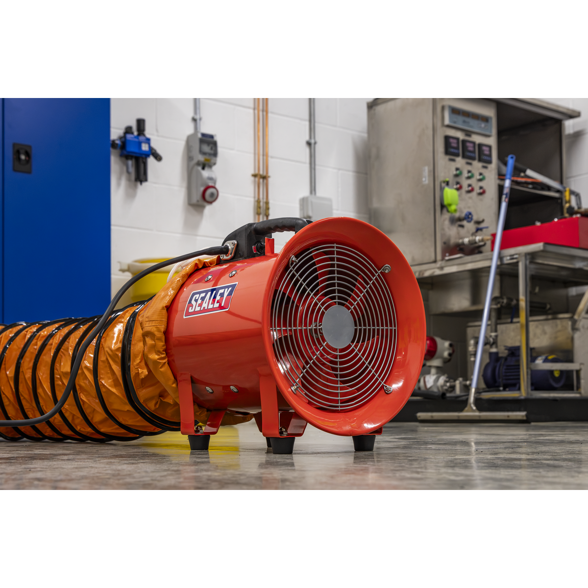 Sealey VEN250 Portable Ventilator 250mm with 5m Ducting