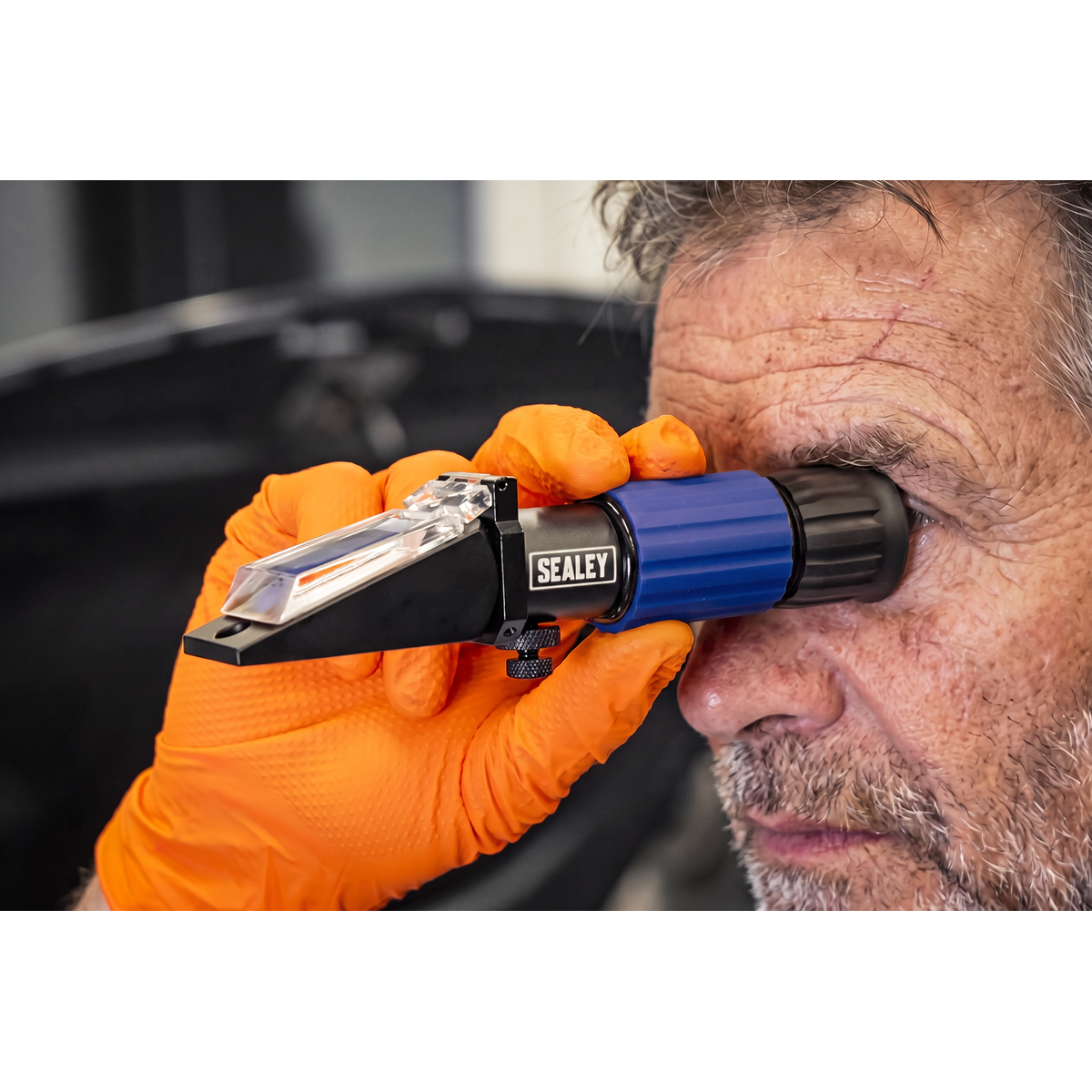 Sealey VS0052 Refractometer Antifreeze/Battery Fluid/Screenwash/AdBlue®