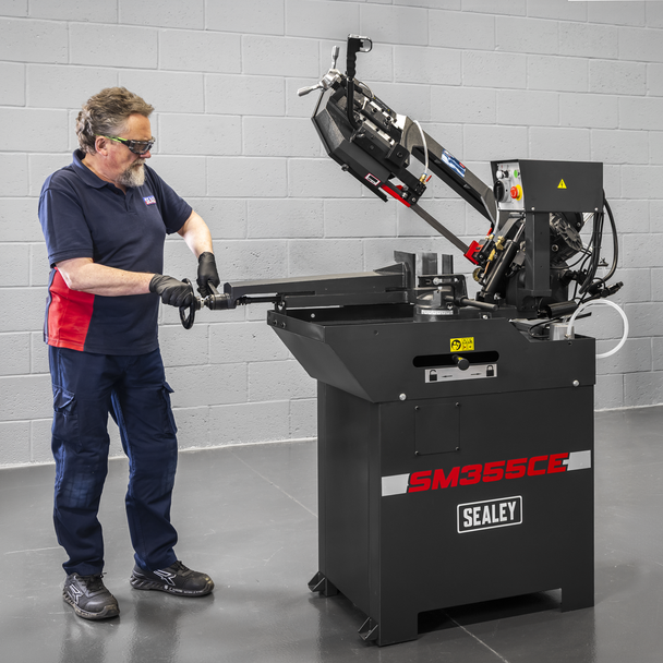 Sealey SM355CE Industrial Power Bandsaw 255mm
