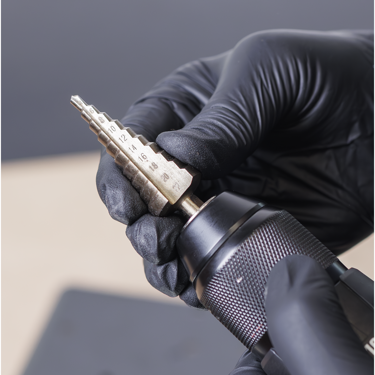 Sealey AK4722 HSS M2 Step Drill Bit 4-22mm Double Flute