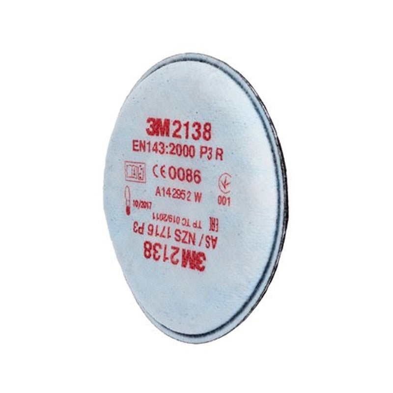 3M 2138 Particulate Filter P3 R - 20 filters