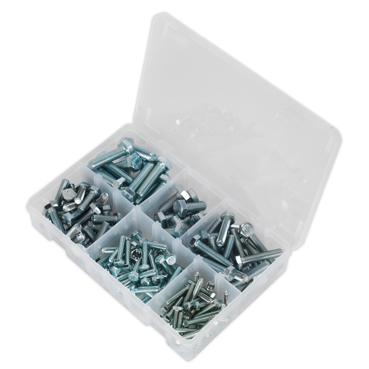 Sealey AB048SS Setscrew Assortment 150pc Metric M5-M10 High Tensile