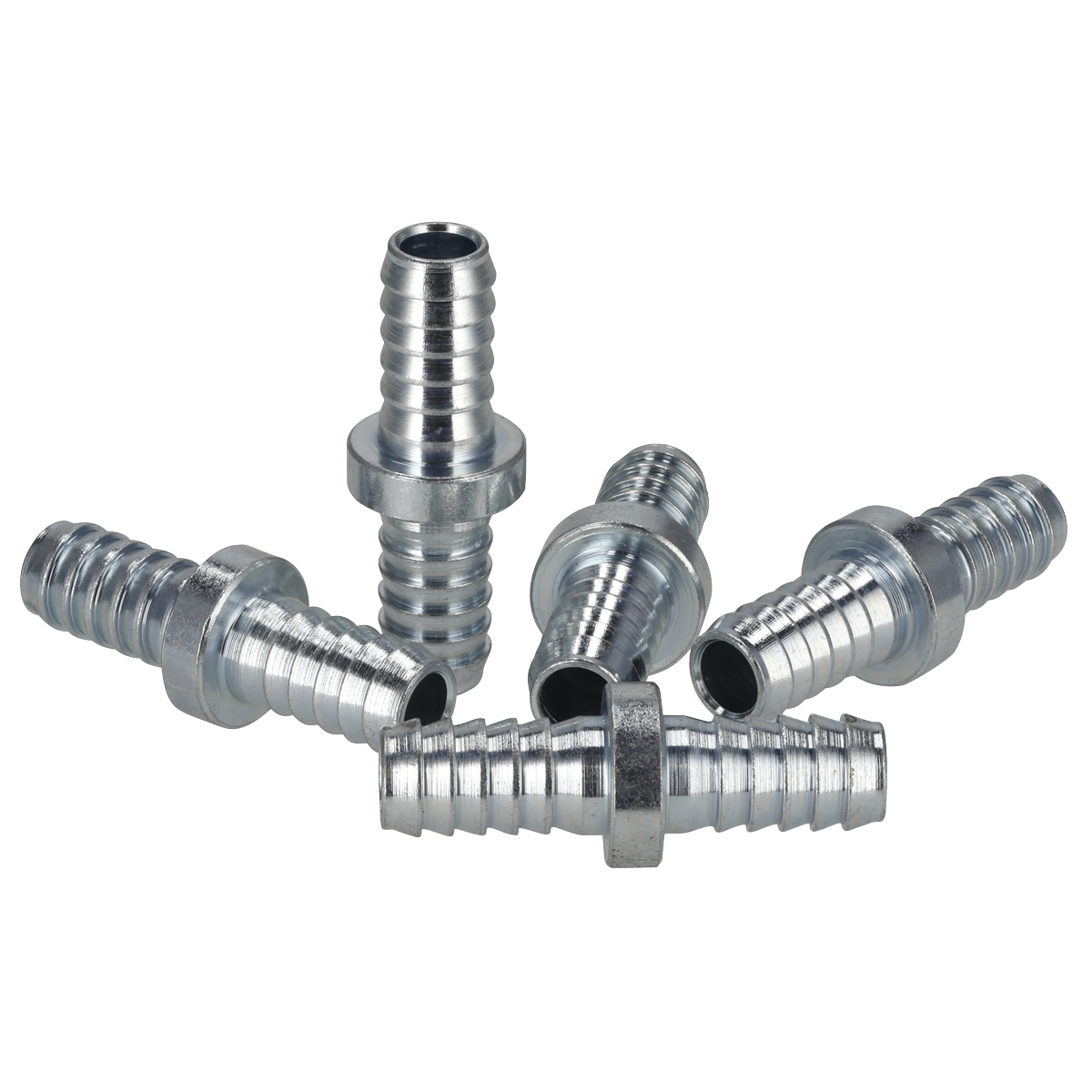 Sealey AC11 Double End Hose Connector 3/8" Hose Pack of 5