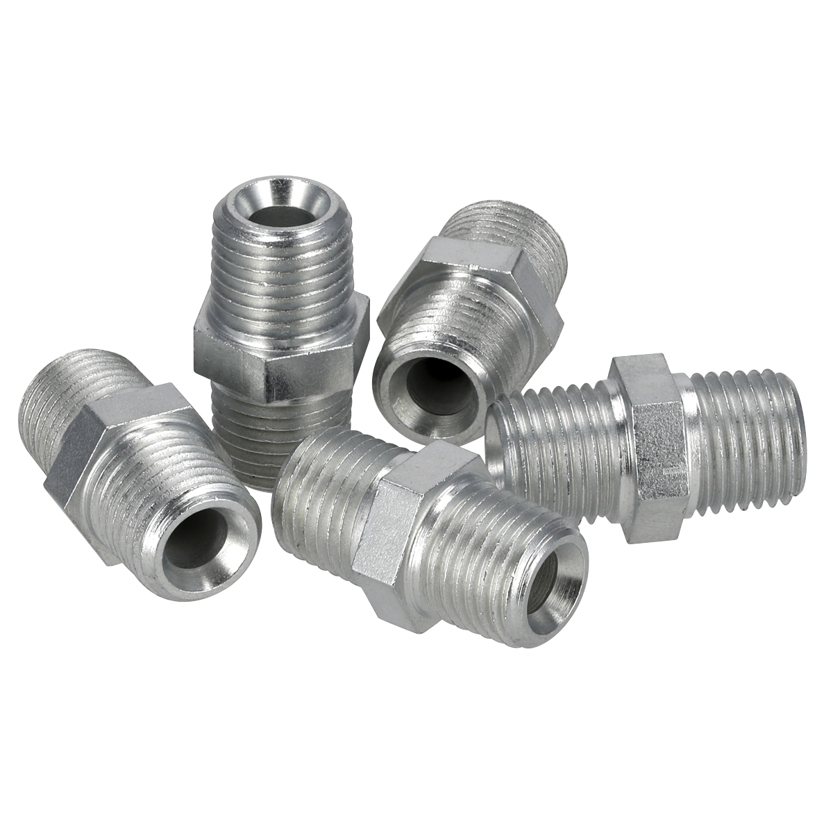 Sealey AC12 Double Union 1/4"BSPT Pack of 5