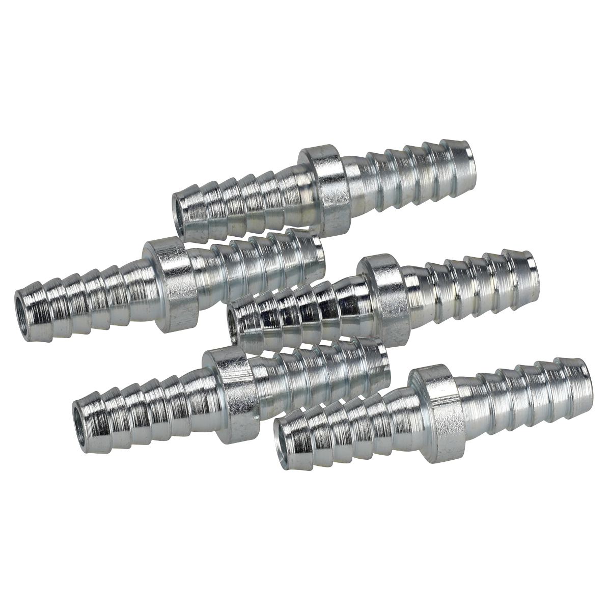 Sealey AC50 Double End Hose Connector 5/16" Hose Pack of 5