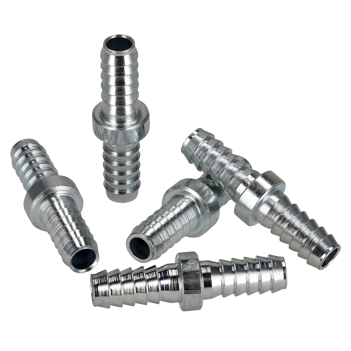 Sealey AC50 Double End Hose Connector 5/16" Hose Pack of 5