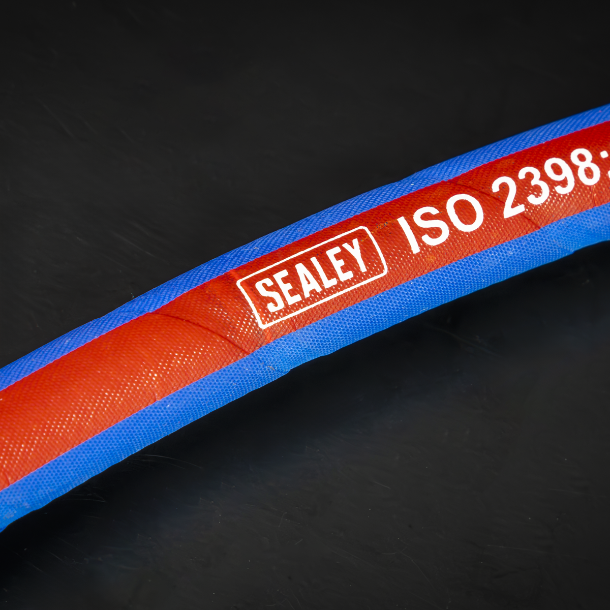 Sealey AH10R/38 Extra-Heavy-Duty Air Hose with 1/4"BSP Unions 10m x 10mm