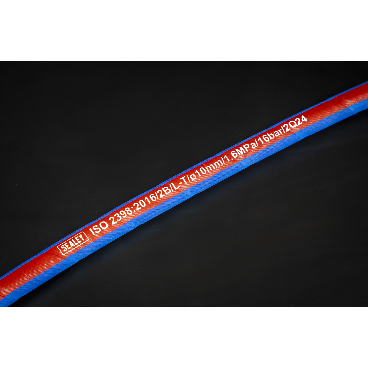Sealey AH15R/38 Extra-Heavy-Duty Air Hose with 1/4"BSP Unions 15m x 10mm