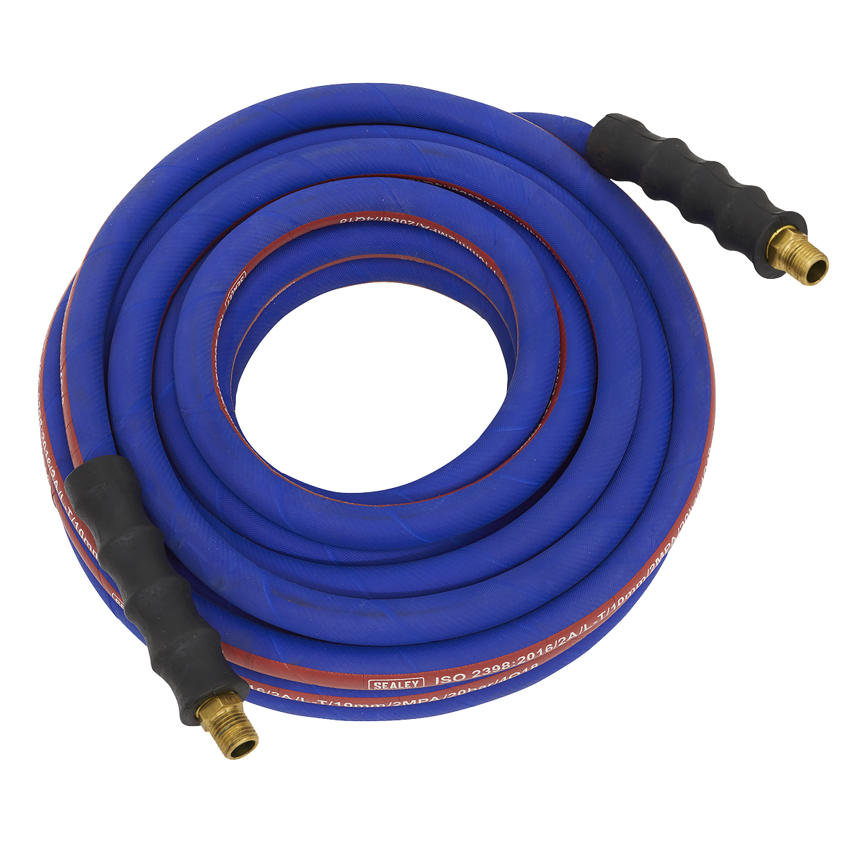 Sealey AH20R Extra-Heavy-Duty Air Hose with 1/4"BSP Unions 20m x 8mm