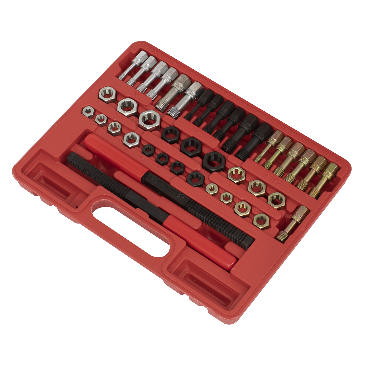 Sealey AK311 Re-Threader Master Kit 42pc Metric