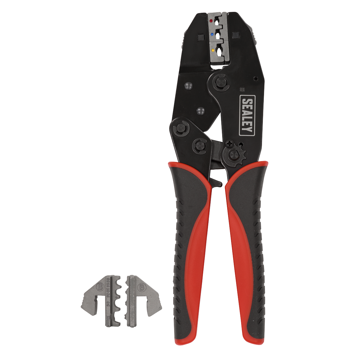 Sealey AK3857 Ratchet Crimping Tool Interchangeable Jaws