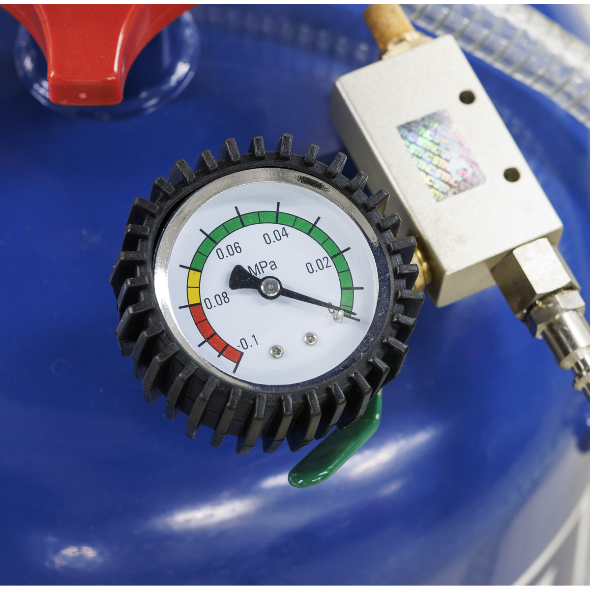 Sealey AK456DX Mobile Oil Drainer with Probes 35L Air Discharge