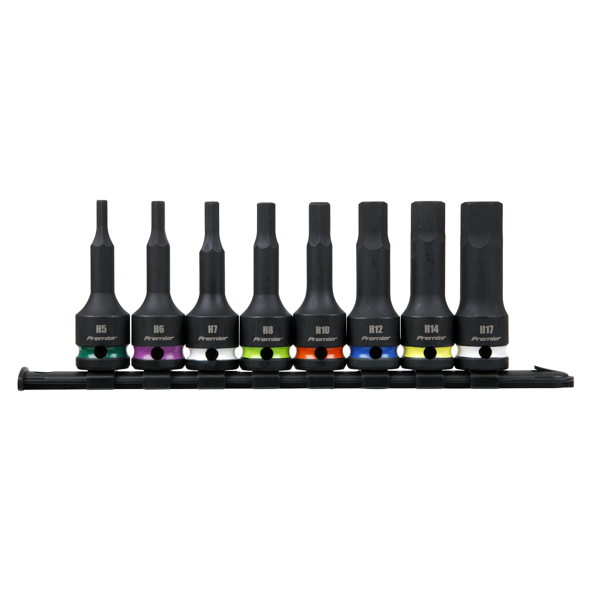 Sealey AK56002 Premier TRX-Star* Impact Socket Bit Set 1/2"Sq Drive 8pc